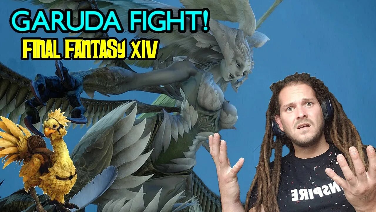 FINAL FANTASY XIV GARUDA FIGHT!