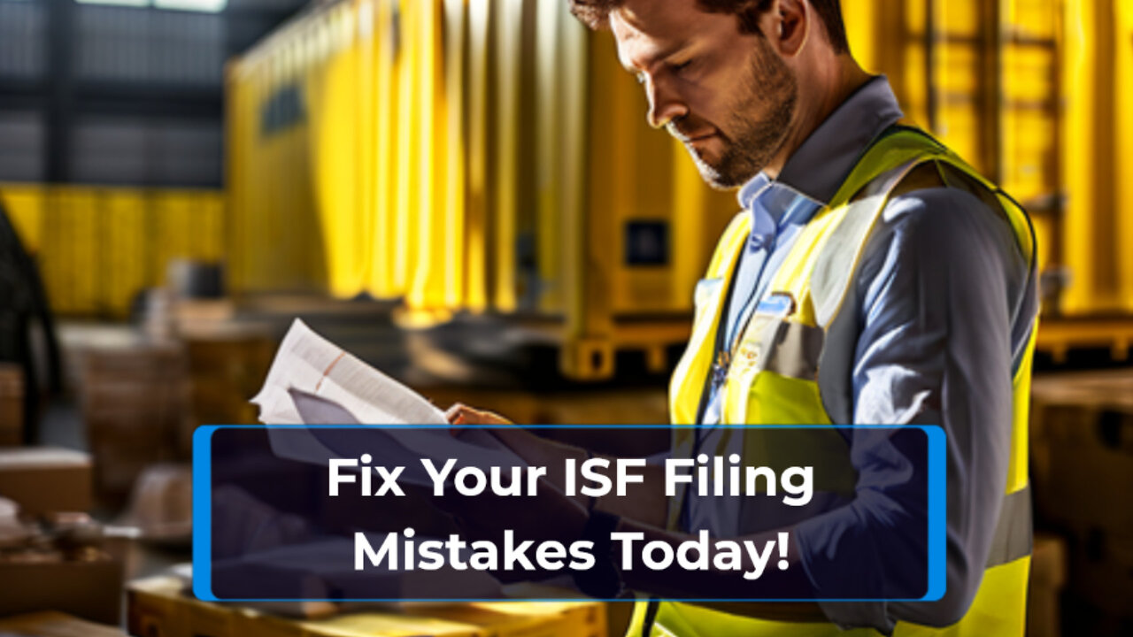 Mastering ISF Filing: Avoid These Oversights for Smooth Customs Clearance!