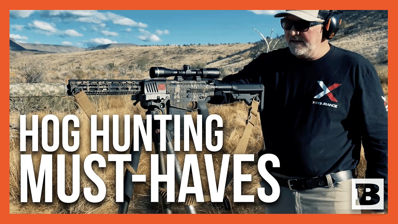 AWR Hawkins Shows Off His Hog Hunting Setup