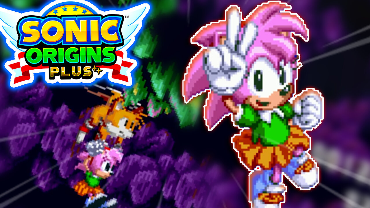 SONIC ORIGINS PLUS - Historia da Amy e Tails no Sonic 2