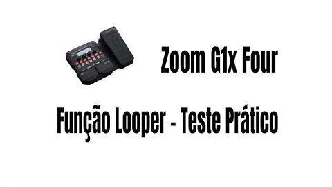 Zoom G1x Four Looper e Violão Kansas Mahogany Tagima