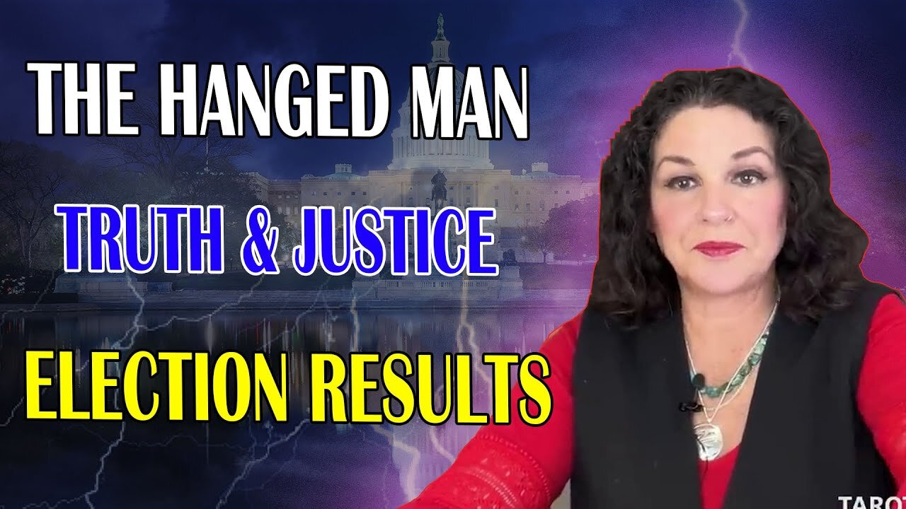 TAROT BY JANINE SHOCKING MESSAGE ✝️ [THE HANGED MAN] TRUTH & JUSTICE! ELECTION RESULTS PROPHECY