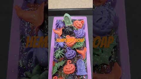 Halloween Soap #4. Come back tomorrow for the cut. Full video coming soon. Thanks for subscribing!