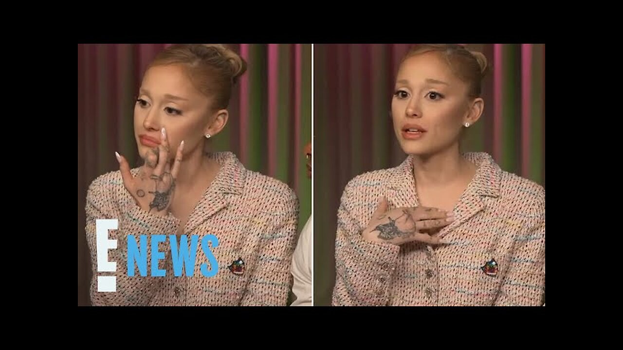 Ariana Grande TEARS UP While Passionately Addressing Body Shaming Comments | E! News