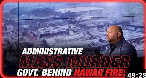 Administrative Mass Murder Proof of Govt Negligence in Hawaii Firestorm Exposed