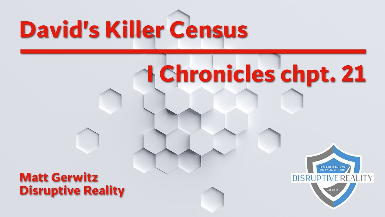 David's Killer Census - I Chron. 21