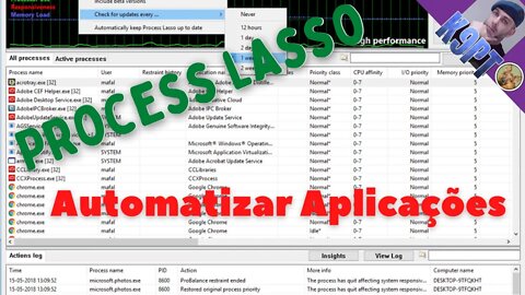 Process Lasso, ajudar no Warzone