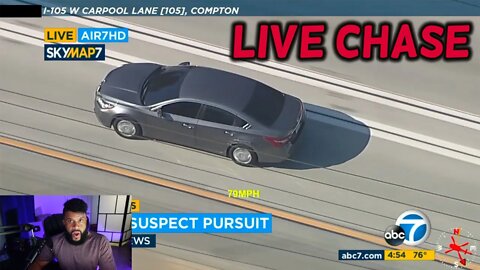 WATCH LIVE: Police CHASE! Stole Glasses? Los Angeles California