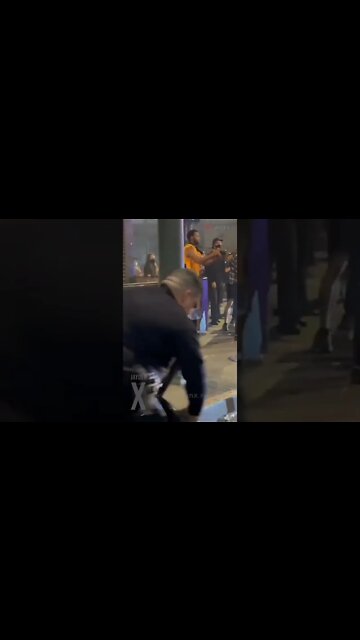 LAPD makes more arrests as fireworks are thrown by rioters. #roevswade