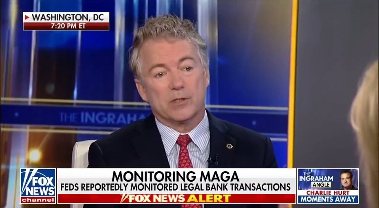 Sen Rand Paul: Feds Have Been Targeting Americans For Decades