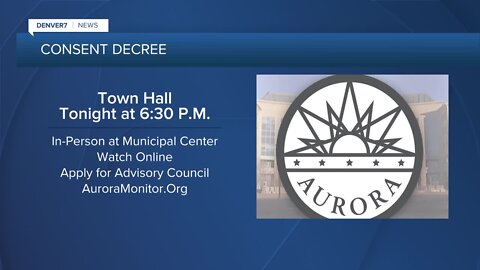 Town hall on Aurora consent decree impacting police, fire