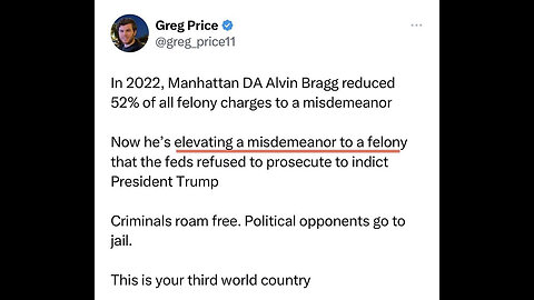 Alvin Bragg's office GUILTY of a felony!!! STRAIGHT TO PRISON!
