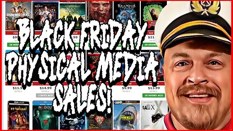 Black Friday Physical Media Sales - Captain's Quarters | deadpit.com