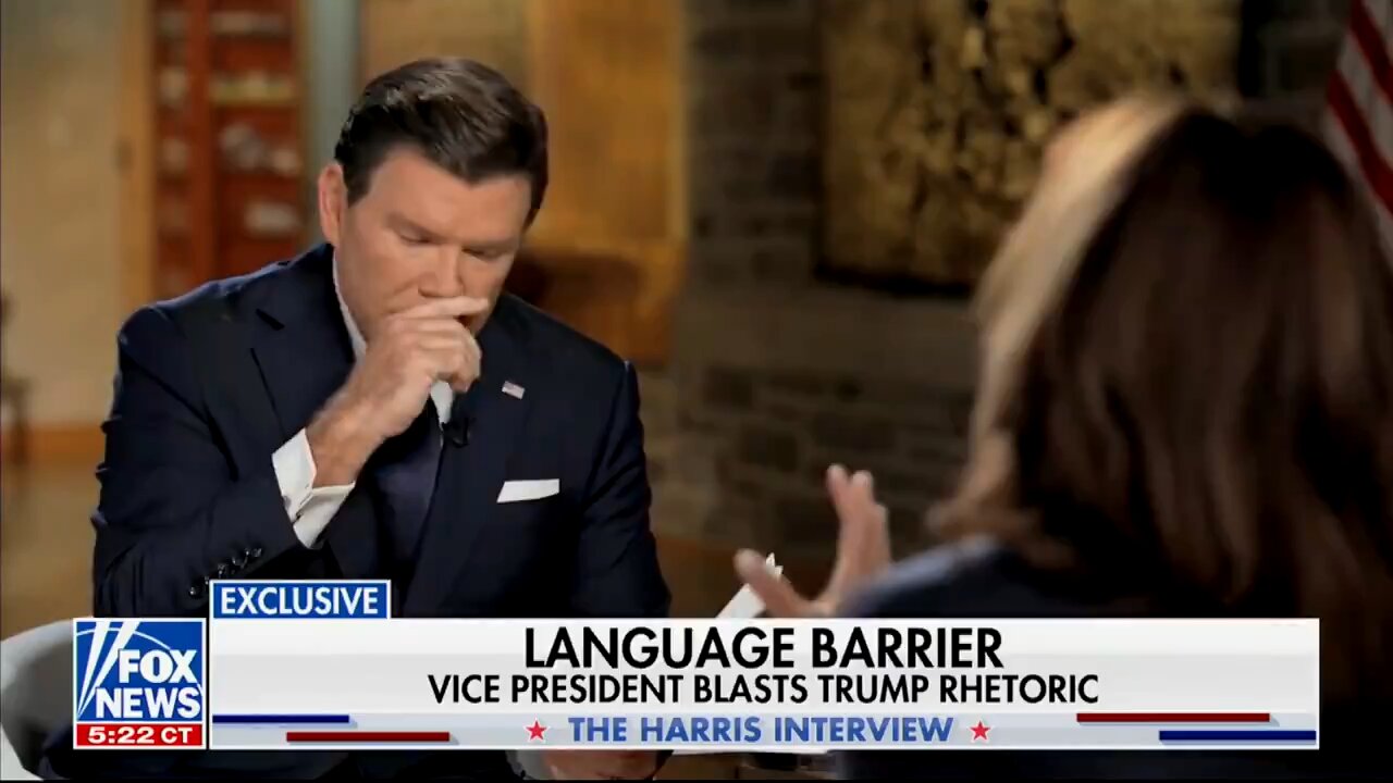 Bret Baier asks Kamala Harris about when she first observed signs of mental instability in Biden