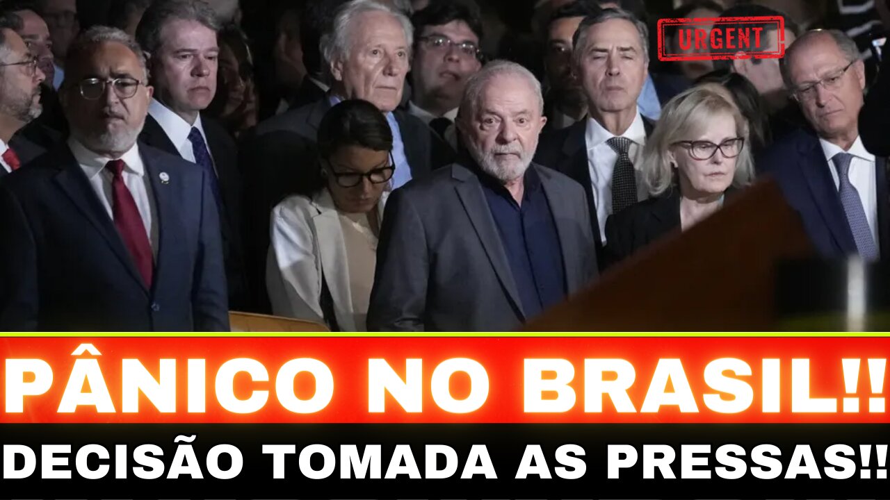 URGENTE!! LULA VAI PARA O "TUDO OU NADA" DECISÃO TOMADA AGORA!!