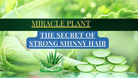 Nourish your hair with Secret Aloe Jojoba Shampoo! |