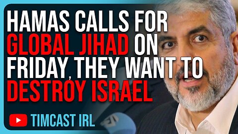 Hamas Calls For GLOBAL Jihad On Friday, They Want To DESTROY Israel