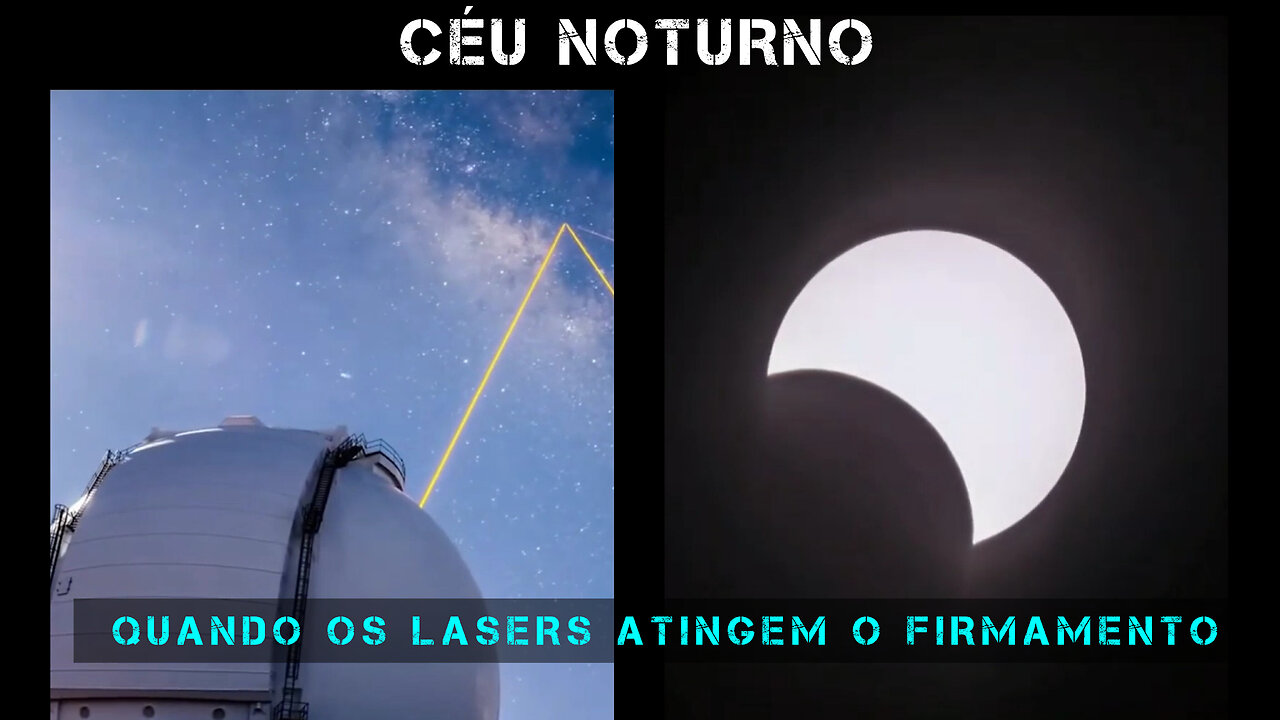 CÉU NOTURNO. QUANDO OS LASERS ATINGEM O FIRMAMENTO. (4K)