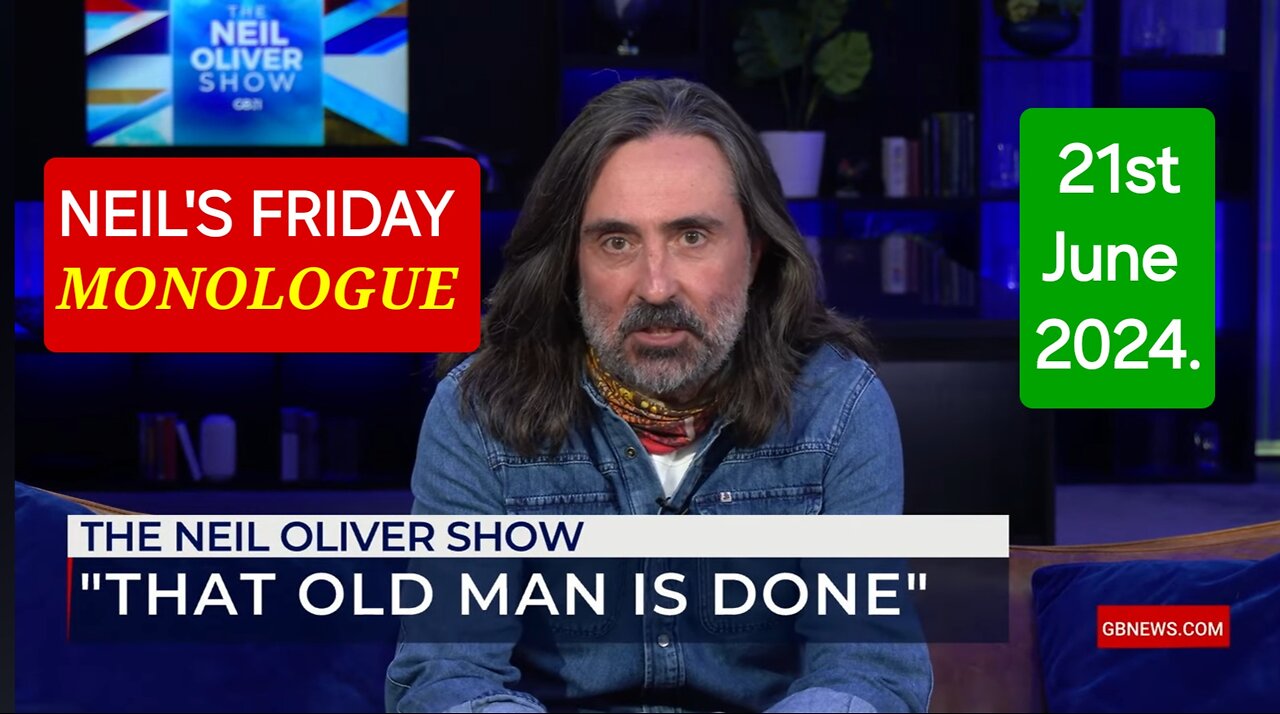 Neil Oliver's Weekend Monologue - 21st June 2024.