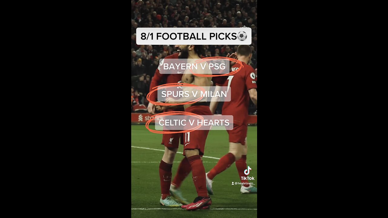 8/1 FOOTBALL TREBLE ⚽️