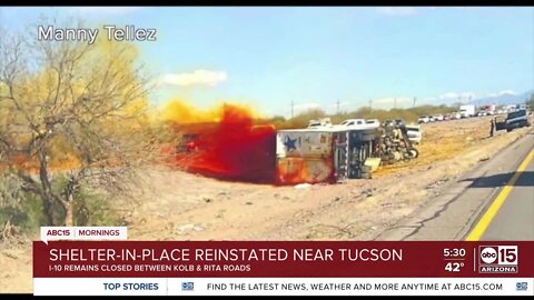 Shelter-in-place reinstated near Tucson