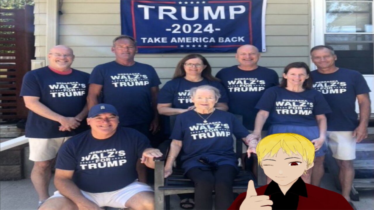 Tim Walz's Family Endorse Trump and Bought Shirts to Prove it