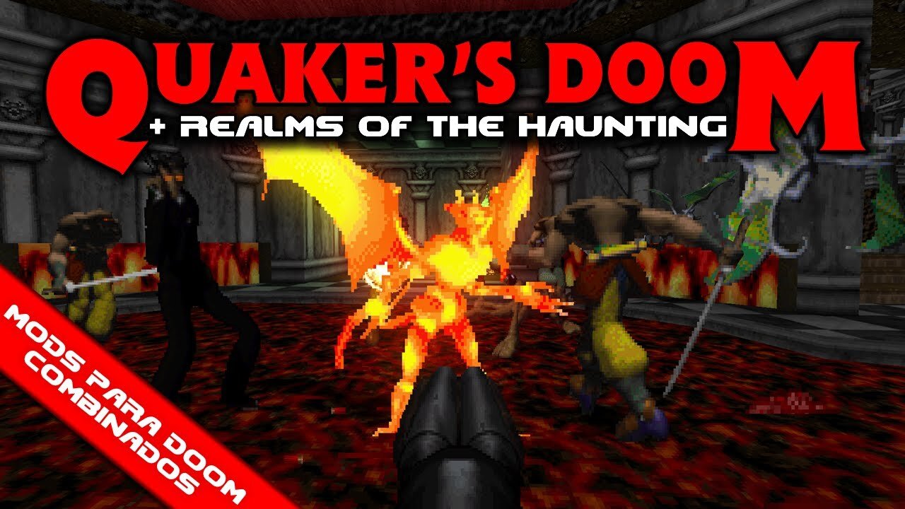 Quaker's DOOM + Realms of the Haunting Monsters [Mods para Doom Combinados]