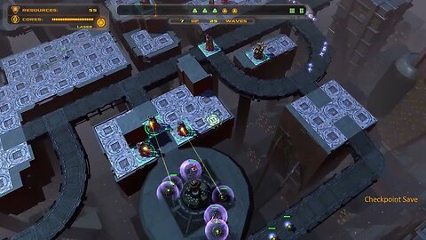 Defense Grid The Awakening Containment DLC Level 4 Under Siege Gold Medal