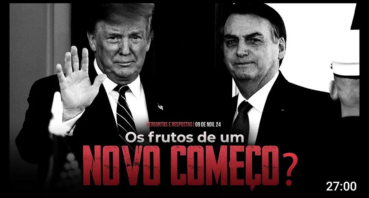 A eleição de Trump pode mesmo AJUDAR Bolsonaro?