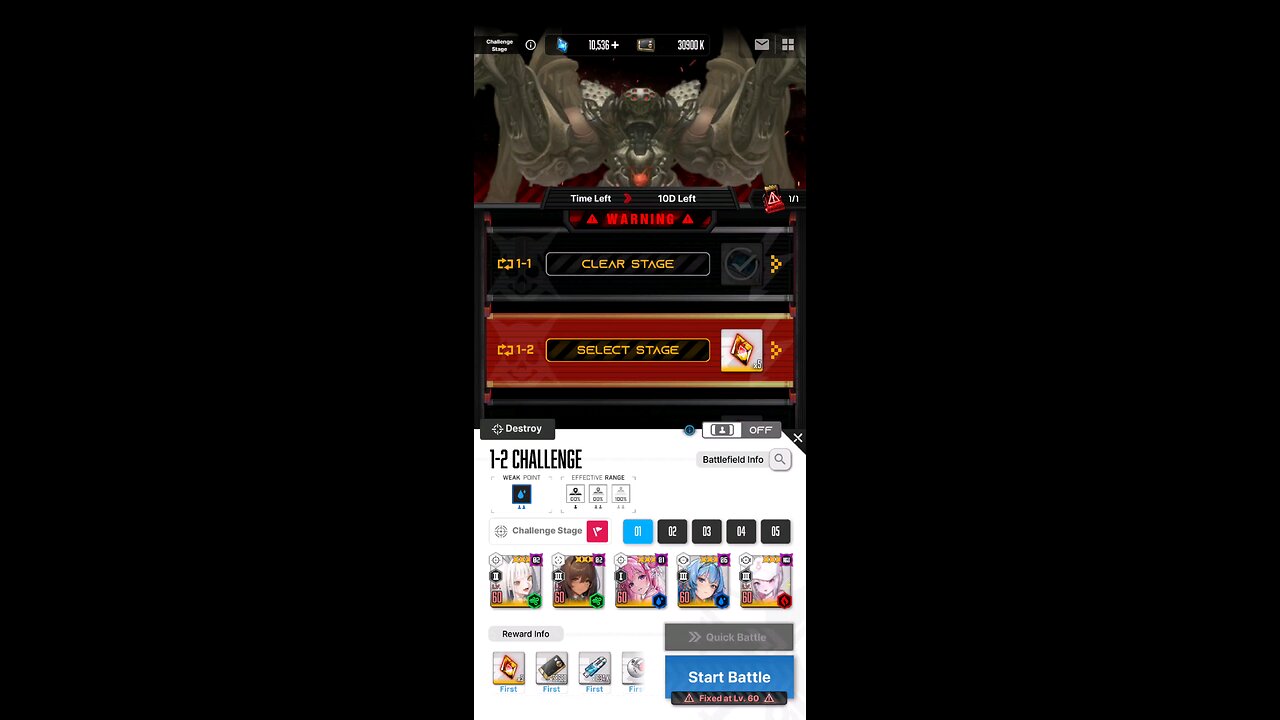 nikke goddess of victory challange mode harvester 1-2