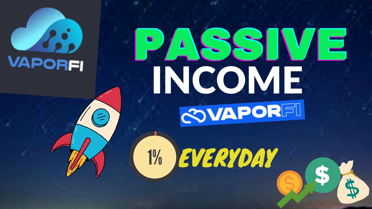 🔥 Earn 1% Every Day with VaporNodes - DeFi Passive Income - [LEGIT]