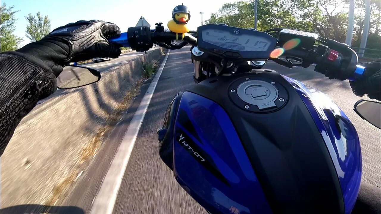 Yamaha Mt-07 Melhor hora do dia 🔥🔥🔥