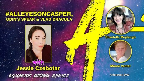 Connecting with Jessie Czebotar #116 - #AllEyesOnCasper, Odin's Spear & Vlad Dracula (December 2023)