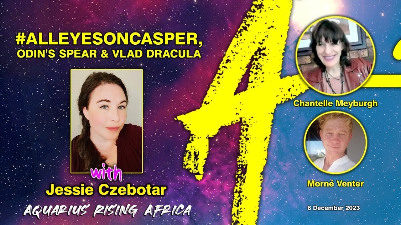 Connecting with Jessie Czebotar #116 - #AllEyesOnCasper, Odin's Spear & Vlad Dracula (December 2023)