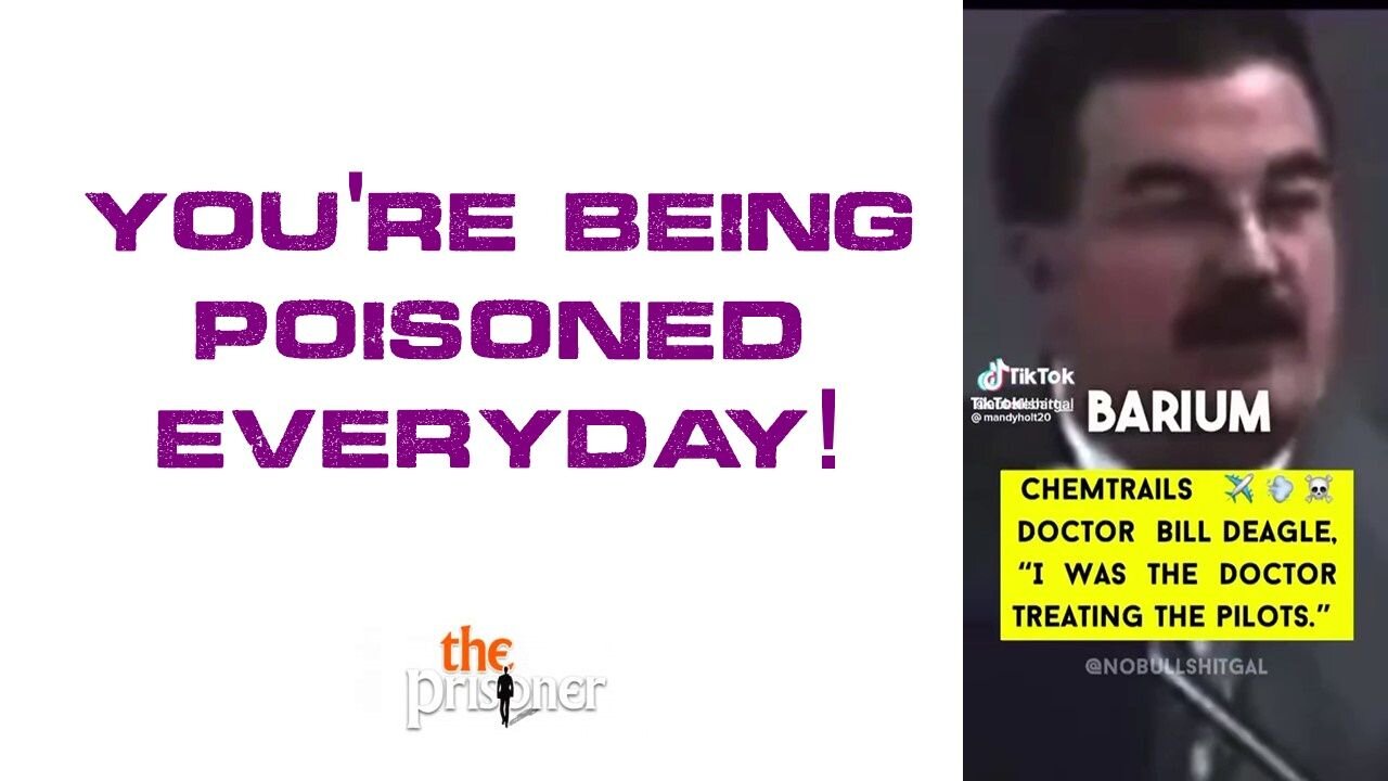 YOU'RE BEING POISONED EVERYDAY!