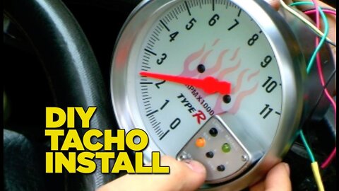 How To Install a Tacho Gauge