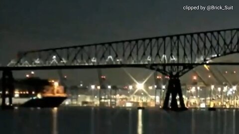 The Francis Scott bridge in Baltimore went down last night. It’s part of a major digital grid.