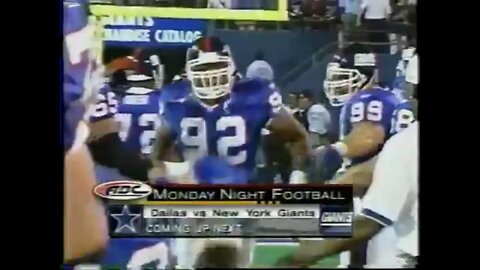 1998-09-21 Dallas Cowboys vs New York Giants