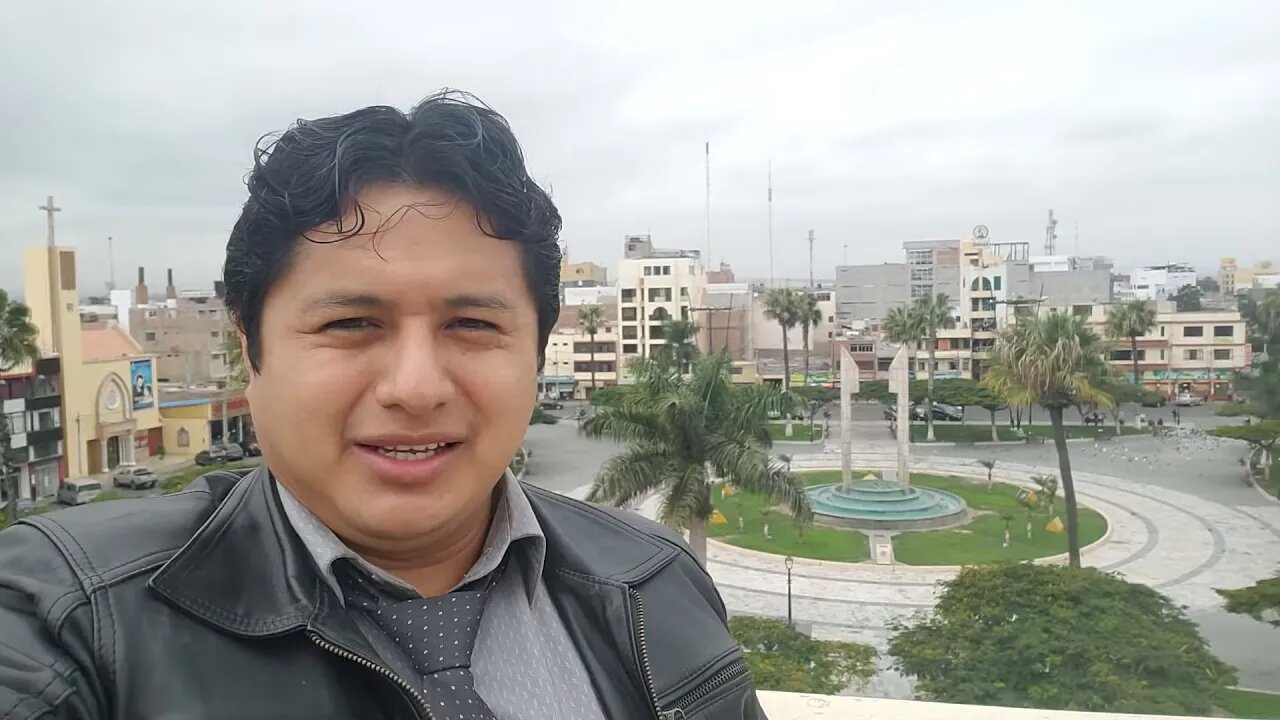 Plaza de Armas de Chimbote - Presentando el Canal de TV