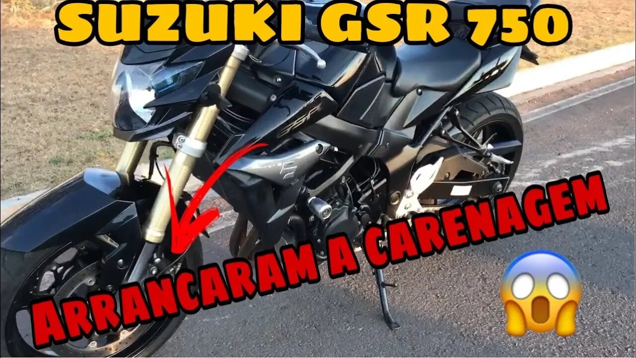 Testando Suzuki GSR 750 a Srad sem Carenagem + Jeskap | Analise Completa | Speed Channel