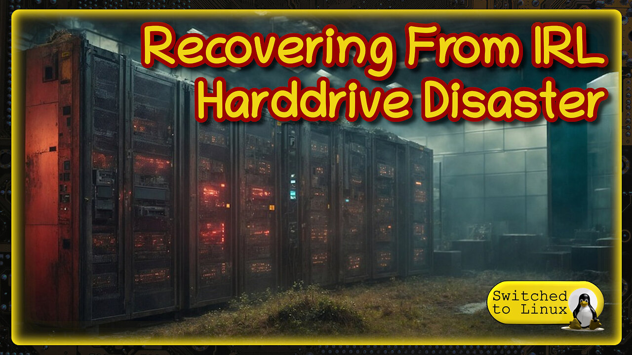 Recovering From a Real Life Harddrive Disaster