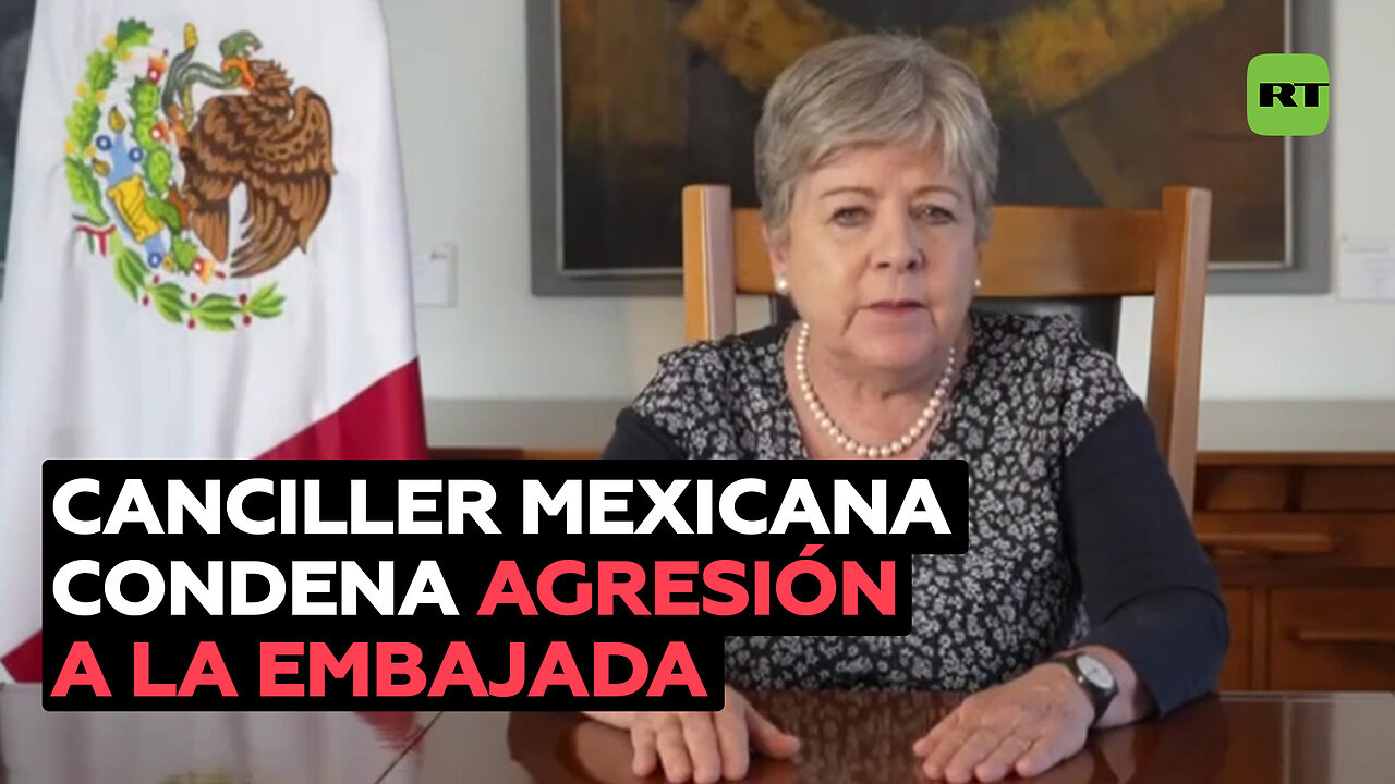 Alicia Bárcena condena la violación de la inmunidad de la Embajada de México en Quito