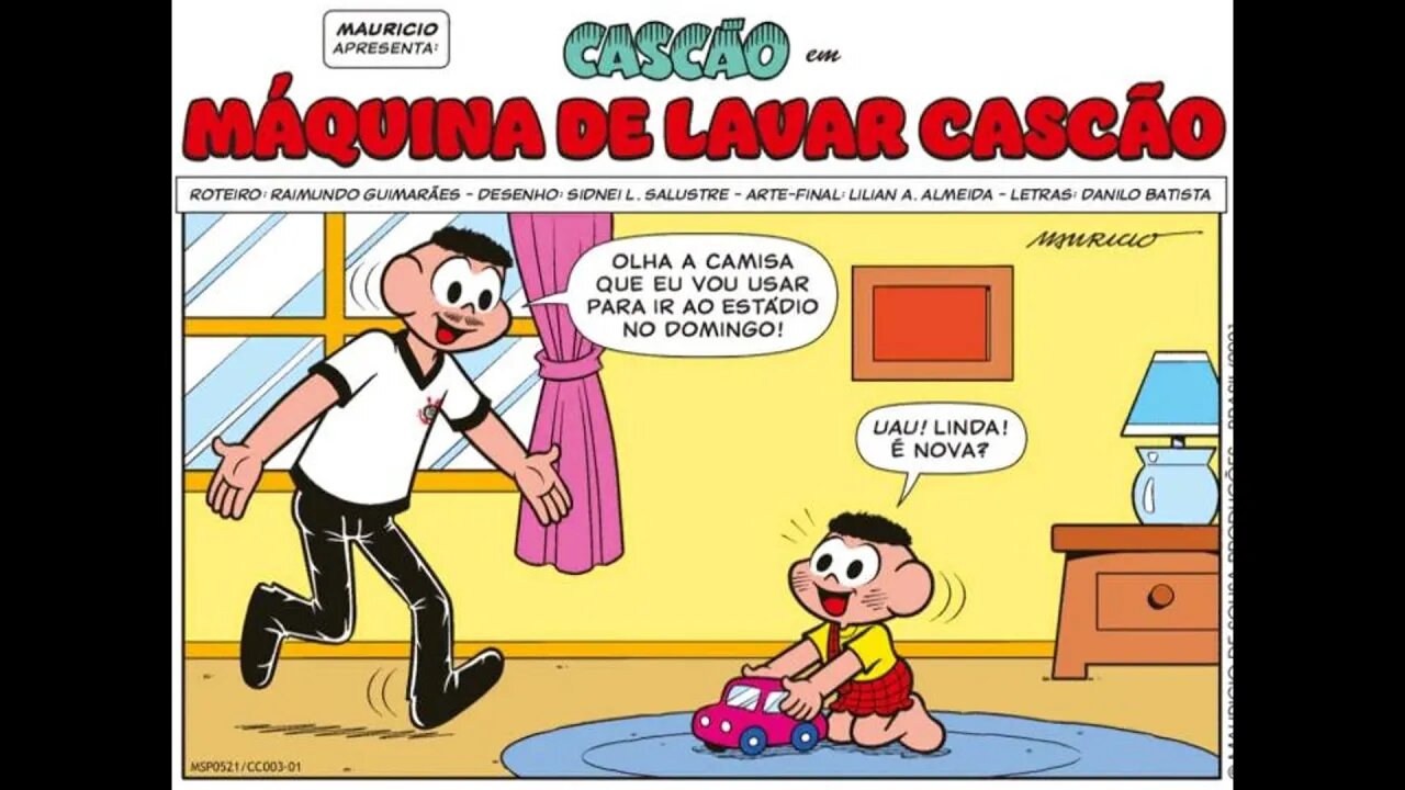 Cascão em-Máquina de lavar Cascão | Gibis do Rapha 2