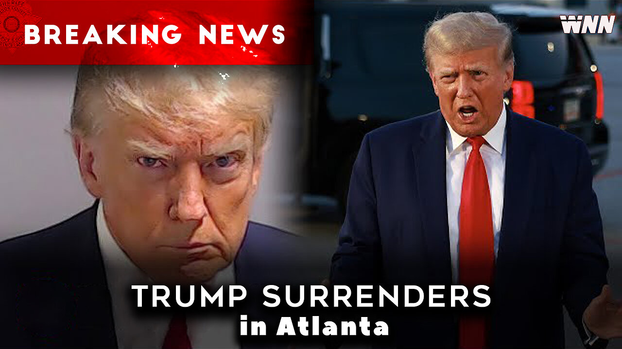 Breaking News!!! Trump departs Atlanta after being booked, released from Fulton County Jail | WNN