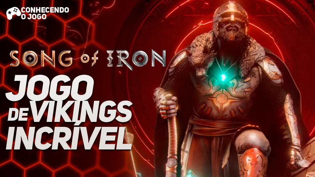 Song of Iron - ESSE JOGO VIKING É INCRÍVEL! Conhecendo o Jogo