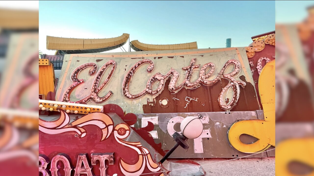 Neon Museum features signs and properties in Las Vegas influenced by hispanic culture