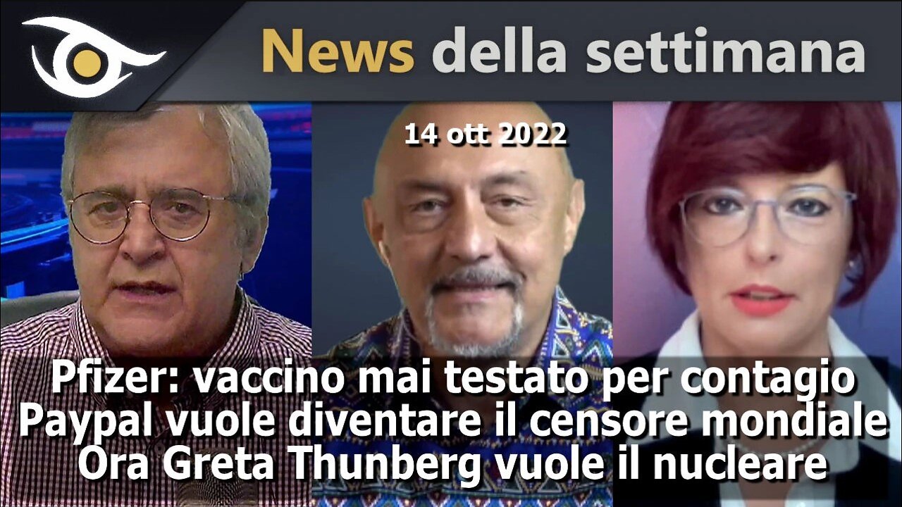 News della settimana (14 ott 2022)