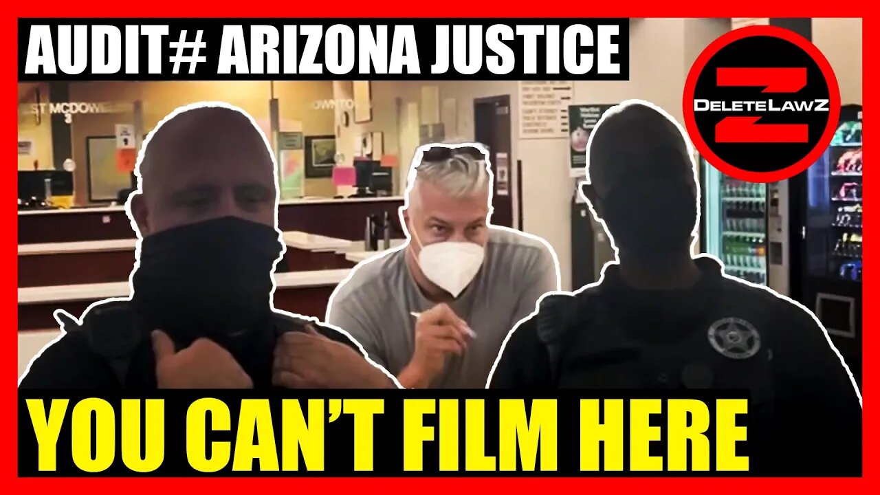 FULL VIDEO: HARD CORE #AUDIT ARIZONA JUSTICE CENTER; COPS ARE SWINE