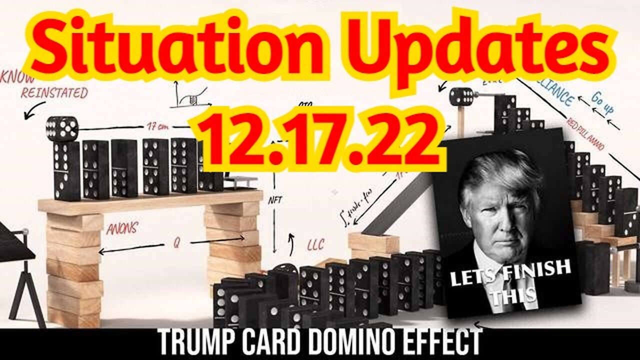 Situation Updates: TRUMP CARD Domino Effect!