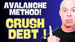 How to Crush DEBT with the AVALANCHE Method even With a 0% 12 month or more Credit Card